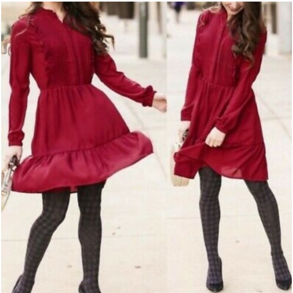 J.Crew Mercantile Ladies Size 8 NWT Burnt Red Dress